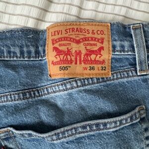 Levi's 505 Classic Denim Jeans